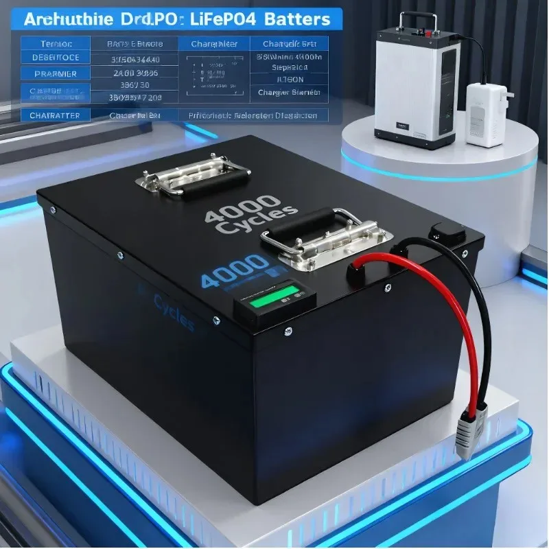Bateria LiFePO4 com BMS integr - Lifepo4 72V 100Ah Battery Pack Ev avaliação e preço